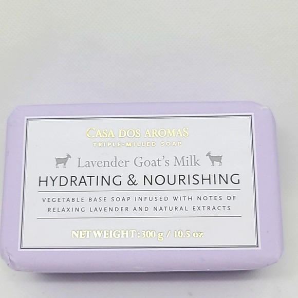Lavender Goat's Milk Vegetable Base Soap 300ml - Picture 1 of 2